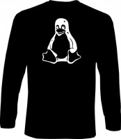 Langarm-Shirt - Tux Pinguin Langarm-Shirt - Tux Pinguin