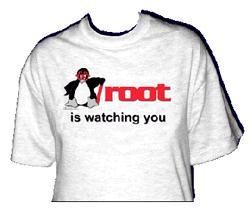 T-Shirt - Root is watching you