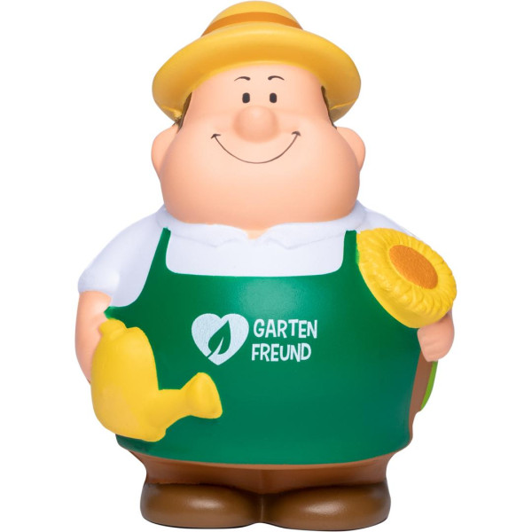 Gärtner Bert mit Slogan Gartenfreund