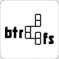 Notebook-Sticker - btrfs