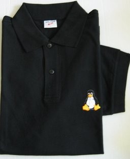Polo-Shirt - Linux Tux
