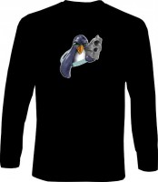Langarm-Shirt - Tux Gun Langarm-Shirt - Tux Gun
