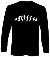 Langarm-Shirt - human evolution Langarm-Shirt - human evolution