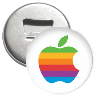 Flaschenöffner + Magnet - Apple